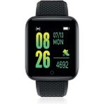 Polosmart PBS153 Titreşimli Adım Sayar Müzik Kontrol Spor Mod Bluetooth Akıllı Saat Siyah - Standart