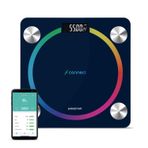 Polosmart Psc45 Pilli Bluetooth Vücut Analizli Yağ Kas Su Ölçer Hassas Akıllı Tartı Baskül Lacivert