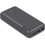 PoloSmart PSM128 Micro Usb Type-C Girişli 20.000 Mah Gri Powerbank