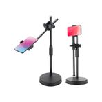 Polosmart Psm139 Masaüstü Tripod 360 Döner Telefon Tutucu Ring Light Uyumlu Siyah siyah