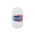 Polosu Lüks Patiklik - El Örgü Patik Ipi - Renk: 308 - Beyaz