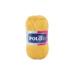 Polosu Lüks Patiklik - El Örgü Patik Ipi - Renk: 363 - Hardal