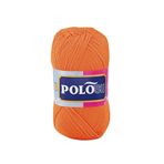 Polosu Lüks Patiklik - El Örgü Patik Ipi - Renk: 365 - Turuncu
