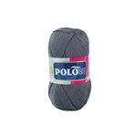 Polosu Lüks Patiklik - El Örgü Patik İpi - Renk: 372 - Koyu Füme