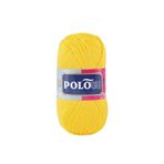 Polosu Lüks Patiklik - El Örgü Patik Ipi - Renk: 384 - Sarı