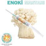 Polski Mycelium Enoki Mantarı Sıvı Miseli (Tohumu) 5 Ml, Misel ve Kompost Üretmek Için Ana Kültür - 1 Adet