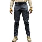 Polviton Erkek Kargo Pantolon Taktikal Combat Outdoor - Gri - 31
