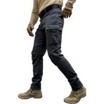 Polviton Erkek Kargo Pantolon Taktikal Combat Outdoor - Gri - 32