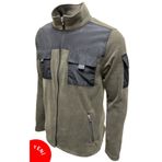 Polviton Erkek Polar Ceket Taktikal Tactical Flecee Haki Kapaklarda Cırt Yok !