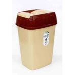 Poly Time E676 10 lt Plastik Çift Kapaklı Çöp Kovası