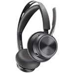 Poly Voyager Focus 2 USB-A Mikrofonlu Kulaklık - Siyah