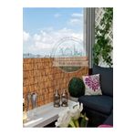 POLYBOTUM 150x600 Dekoratif Doğal Bambu Kamış Hasır Bahçe Çiti- Gölgelik Hasır -balkon -tavan Dekorasyon