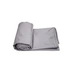 POLYESTER BRANDA 3X8 METRE KAPSÜLLÜ 550 GR/M² PVC TENTE VE TIR BRANDASI GRİ