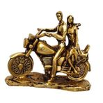 Polyester Motorda Sevgililer Biblo 26 cm