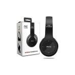 POLYGOLD P47 Wıreless Bluetooth Kablosuz Radyolu Mp3 Çalar Kulaküstü Siyah