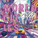 Polygons World Cities Art: Urban skylines in geometric aesthetics. The exclusive coloring book for adults.: High-quality city portraits to color in, remember and dream about.