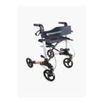 Polyin Lüks Rollatör Titanyum Tekerlekli Oturaklı Yürüteç / Rollator Katlanabilir