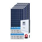 Polykristalli Bağ Evi Paketi (Paket 6) 3Kw Mppt İnverter 6X295w Panel 6X100ah Jel Akü