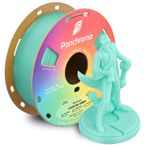 Polymaker Panchroma Göksel PLA Filament, Göksel Yeşil 1.75 mm 3D Baskı Filamenti, Parlak Parlak 3D Yazıcı PLA Filament, Çoğu FDM 3D Yazıcıya Uygun, 1kg Makara (2,2 lb)