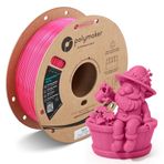 Polymaker PETG Magenta 3D Yazıcı Filamenti 1.75mm 1KG, Yüksek Akış ve Yüksek Mukavemet, 300mm/s'ye kadar Hızlı Baskı, Mükemmel Katman Yapışması, Çarpılma Yok, Prototipler ve Fonksiyonel Parçalar için