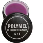 Polymel Kuyumculuk Için Soğuk UV Mine - Opak Mürdüm Rengi- 20 Gr - S11 - S11 - OPAK MÜRDÜM RENGİ