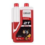 polymerium XPRO 1 Müller 2 T 2 Zamanlı Motor Yağı Benzinli Testere Ve Tırpan Yağı 1 Lt