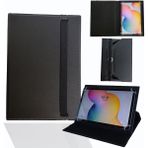 Polypad 1018 - 10.1" Tablet Uyumlu Standlı Üniversal Kapaklı Tablet Kılıfı - Siyah