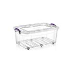 Polytime 80 Litre Tekerlekli MAXI Multi Box Saklama Kutusu - E-515