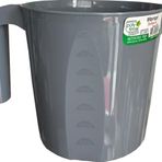 Polytime Plastik Gri Ölçekli Maşrapa - 1.5 Litre