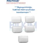 POLYWAX Ortodontik Wax 5 Adet Aromasız Kokusuz Ortodonti Braket Diş Teli Mumu