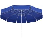 Pom Store Plaj Balkon Bahçe Piknik Şemsiyesi 200cm 10 Telli Çok Sağlam + Bidon Hediyeli - Lacivert