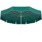 Pom Store Plaj Balkon Bahçe Piknik Şemsiyesi 220 cm 10 Telli Çok Sağlam + Bidon Hediyeli - Koyu Yeşil