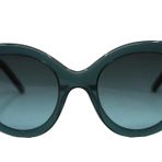 Pomellato PM0004S 002 50 Kadın Yeşil Çekik Çerçeve Güneş Gözlüğü