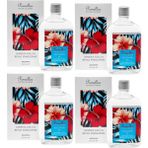 Pomellos 4x250 ml Jamaika Gülü ve Beyaz Frangipani Kolonya