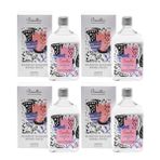 Pomellos Keukenhof Bahçeleri ve Pembe Orkide 4x250 ml Cam Şişe Kolonya