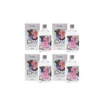 Pomellos Keukenhof Bahçeleri ve Pembe Orkide 4x250 ml Cam Şişe Kolonya