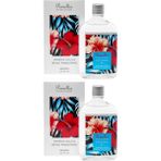 Pomellos Kolonya Jamaika Gülü & Beyaz Frangipani 2X250 ml,80 Derece Çiçeksi Koku Cam Şişe
