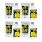 Pomellos Lime Mexico Bergamot 4x250 ml Cam Şişe Kolonya