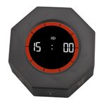 Pomodoro Zamanlayıcı Saati, G Sensörlü Masa Verimliliği Küp Zamanlayıcı, Octagonal Masa Verimliliği 5,15, 30, 45, 60 Dakikalık ön Ayarlara Sahip Flip Zamanlayıcı, DEHB Çalışma