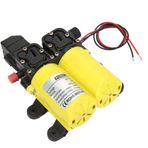 PompaDouble Emme Pompa Pompa10 Çift Emme Elektrikli Kendinden Hazırlama Diaphra Pompası 12V 100W İnşaat Deneyimi Pompa Premium Malzemesini Sağlam. Yüksek Kalite Uzun (sarı kabuk)