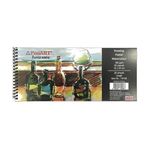 Ponart 10138 Panoromix 190 gr 15x34 cm 20 Yaprak Eskiz Defteri