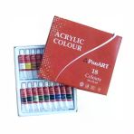Ponart 18 Renk Akrilik Boya 12 Ml Tüp