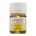 Ponart 421 GlasArt 20 ml Limon Vitray Boyası