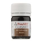 Ponart 440 GlasArt 20 ml Kahverengi Vitray Boyası