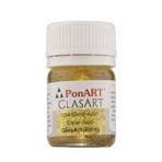 Ponart 584 GlasArt 20 ml Simli Altın Vitray Boyası