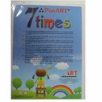Ponart - Kosida 7Times Yedi Kat Küçülen Kağıt A4 2'Li Paket