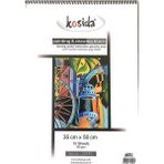 Ponart Kosida Painiting & Drawing Blok Çok Amaçlı Resim Defteri 180 gr 35 x 50 cm 15 Yaprak Grenli Kağıt KHM-20-181