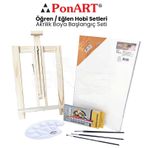 Ponart PHS-12 Akrilik Boya Başlangıç Seti