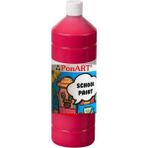 Ponart School Paint Boya 250 ml Açık Kırmızı