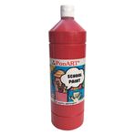 Ponart School Paint Koyu Kırmızı 250 ml Guaj Boya